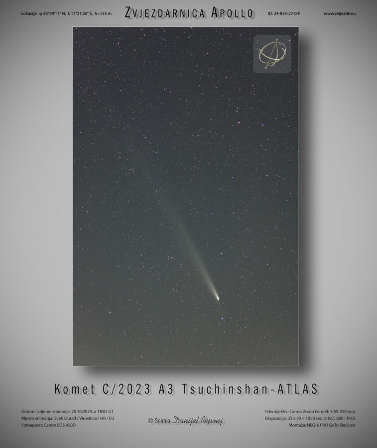 Komet C/2023 A3 (Tsuchinshan-ATLAS)