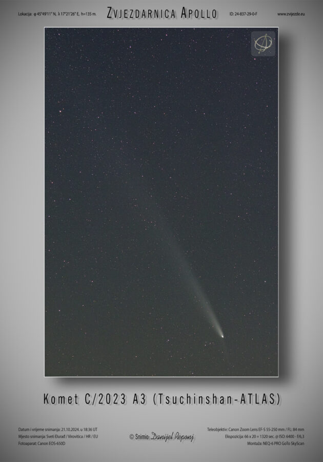 Komet C/2023 A3 (Tsuchinshan-ATLAS)